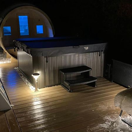 Au-Doux-Altic Chalet Romantique Avec Jacuzzi Et Sauna Métabief Exteriér fotografie