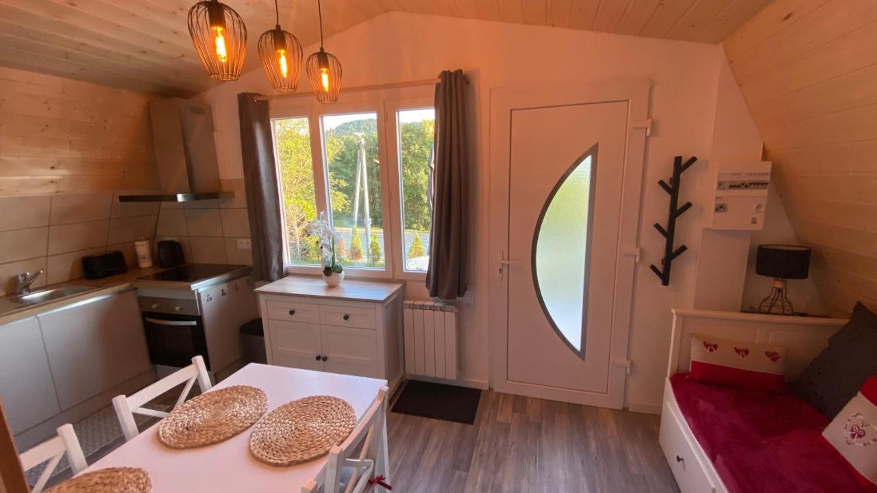 Au-Doux-Altic Chalet Romantique Avec Jacuzzi Et Sauna Métabief Exteriér fotografie