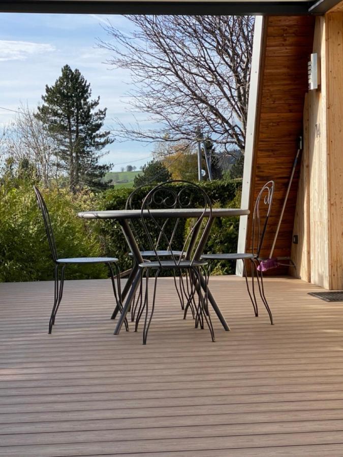 Au-Doux-Altic Chalet Romantique Avec Jacuzzi Et Sauna Métabief Exteriér fotografie