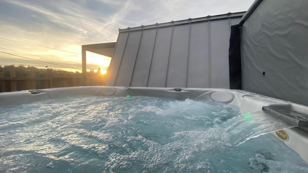 Au-Doux-Altic Chalet Romantique Avec Jacuzzi Et Sauna Métabief Exteriér fotografie